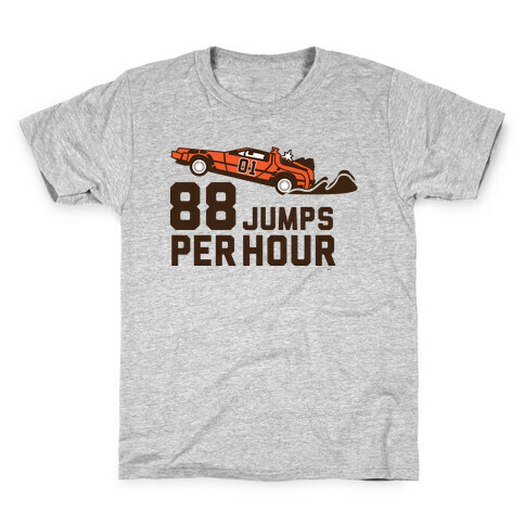 88 Jumps Per Hour  Kids T-Shirt