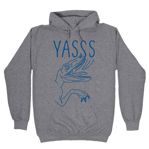 Yasss Raptor Hooded Sweatshirt