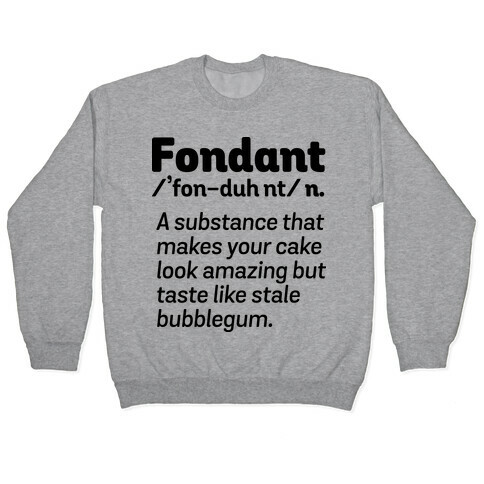 Fondant Definition Pullover