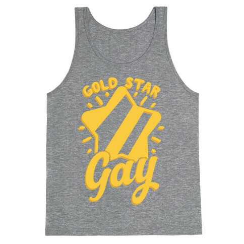 Gold Star Gay Tank Top