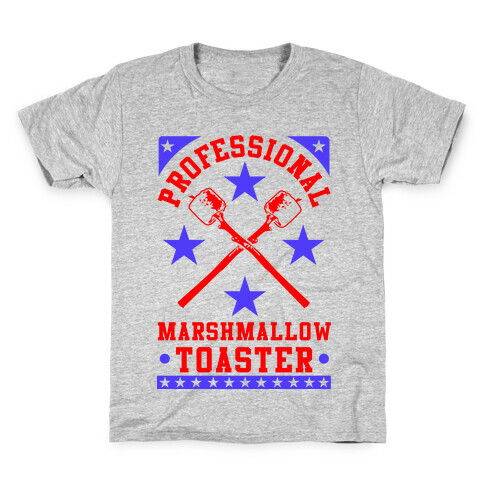 Professional Marshmallow Toaster Kids T-Shirt