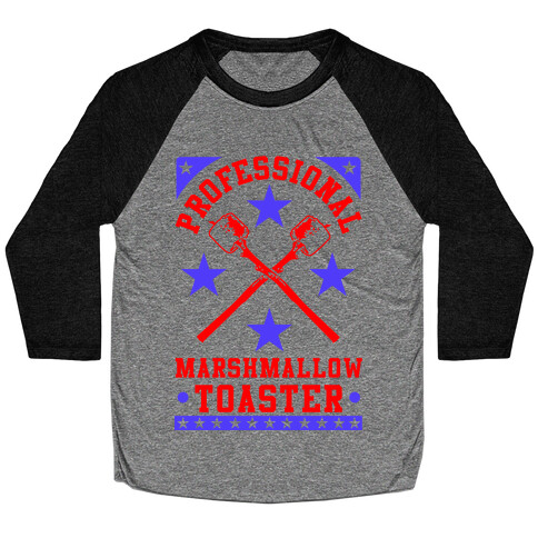 Professional Marshmallow Toaster Baseball Tee