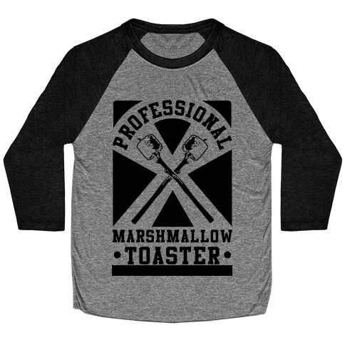 Professional Marshmallow Toaster Baseball Tee