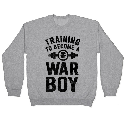 Training to Become a War Boy Pullover