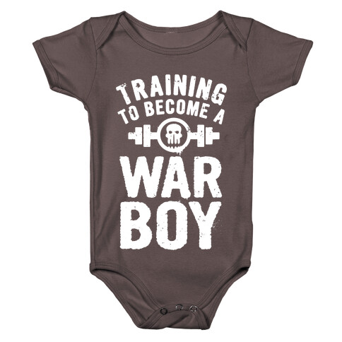Training to Become a War Boy Baby One-Piece