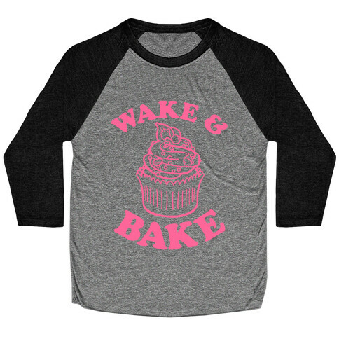 Wake and Bake Baseball Tee