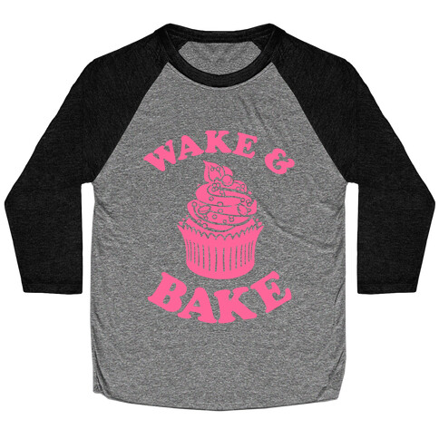 Wake and Bake Baseball Tee