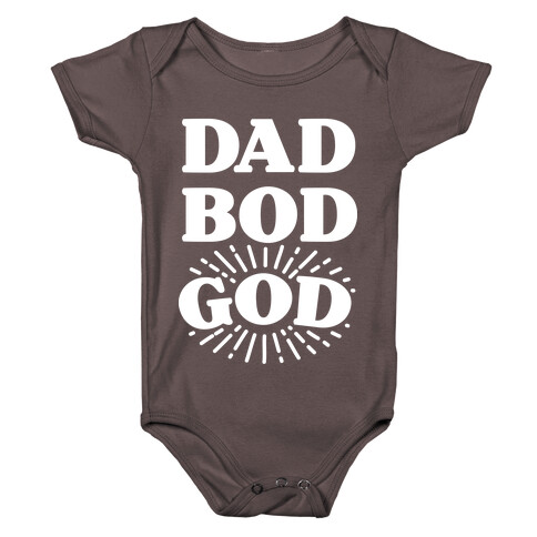 Dad Bod God Baby One-Piece