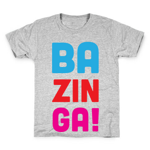 BAZINGA! Kids T-Shirt