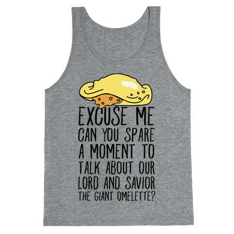 The Giant Omelette Tank Top