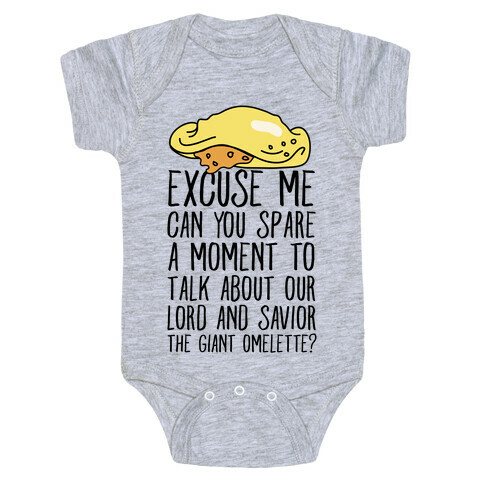 The Giant Omelette Baby One-Piece
