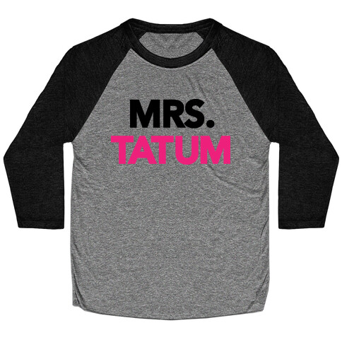 Mrs. Tatum Baseball Tee