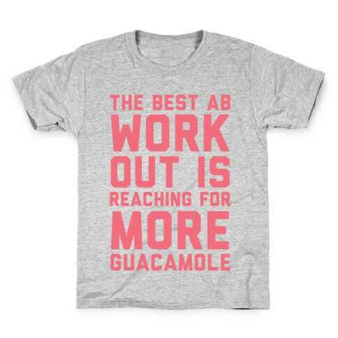 The Best Ab Work Out Kids T-Shirt
