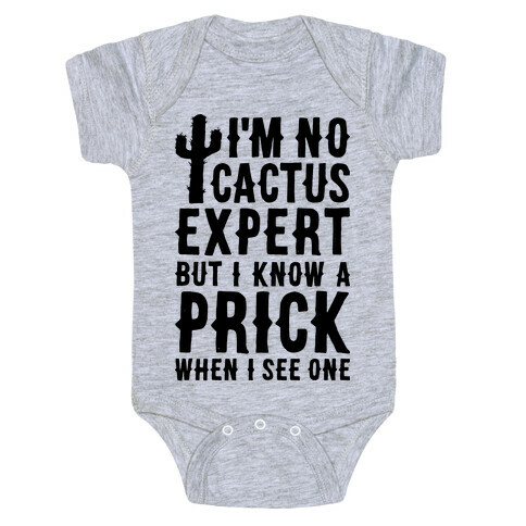 Cactus Expert Baby One-Piece