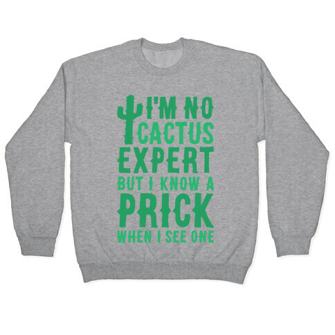 Cactus Expert Pullover