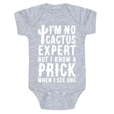 Cactus Expert Baby One-Piece