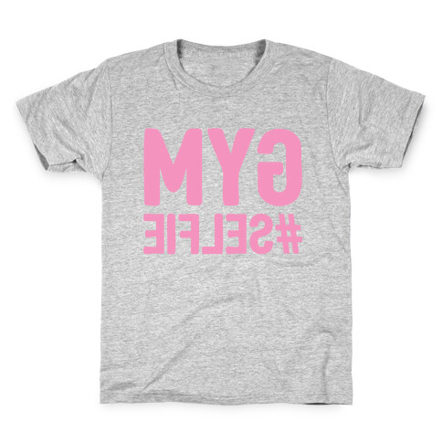 Gym Selfie Kids T-Shirt