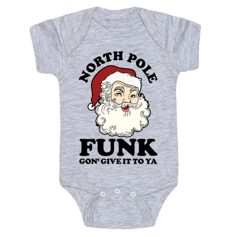 North Pole Funk Baby One-Piece