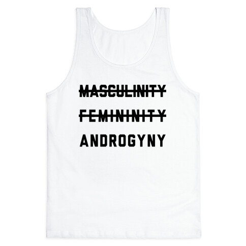 Masculinity Femininity Androgyny Tank Top