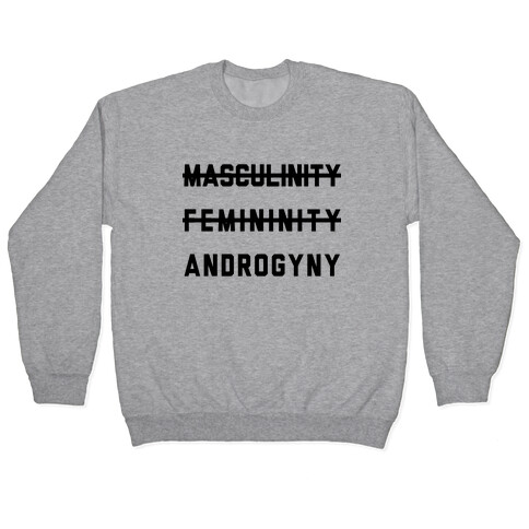 Masculinity Femininity Androgyny Pullover