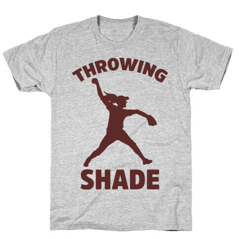 Throwing Shade (Softball) T-Shirt
