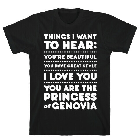 Things I Want To Hear T-Shirt