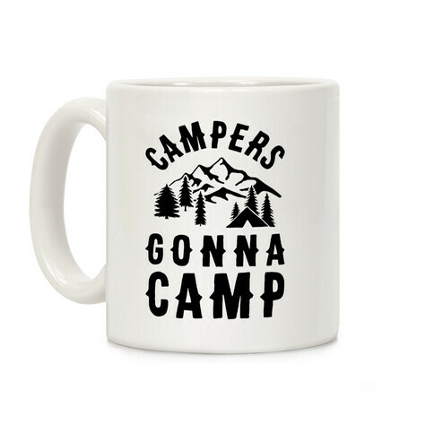 Camping Is For Lovers Coffee Mug