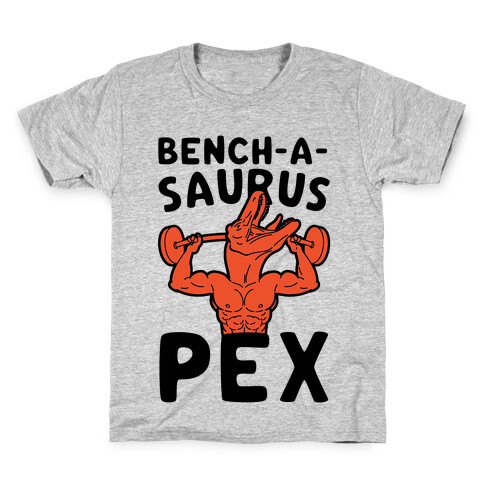 Bench-A-Saurus Pex Kids T-Shirt