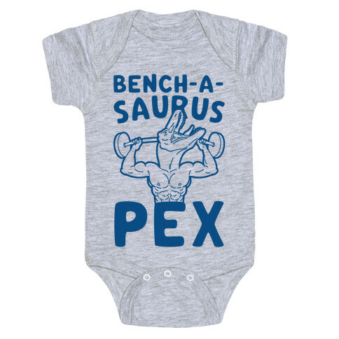 Bench-A-Saurus Pex Baby One-Piece