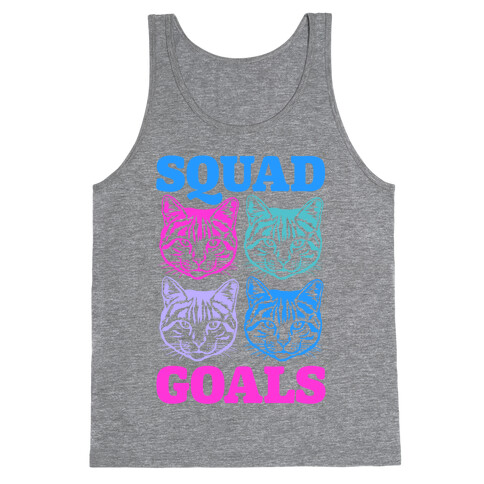 Cat Squad Goals Tank Top