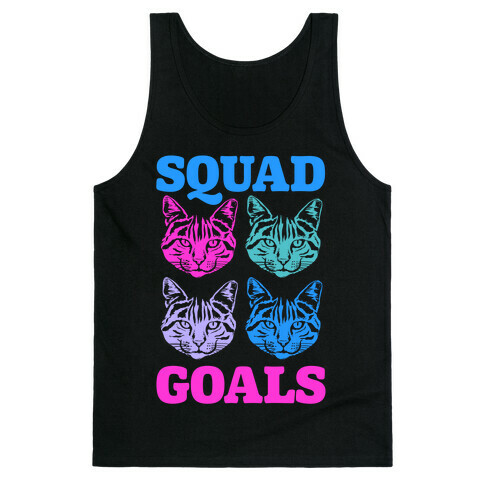 Cat Squad Goals Tank Top