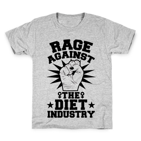 Rage Against the Diet Industry Kids T-Shirt