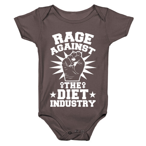 Rage Against the Diet Industry Baby One-Piece
