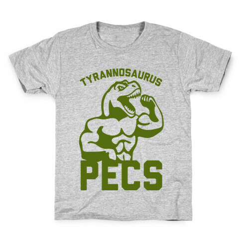 Tyrannosaurus Pecs Kids T-Shirt