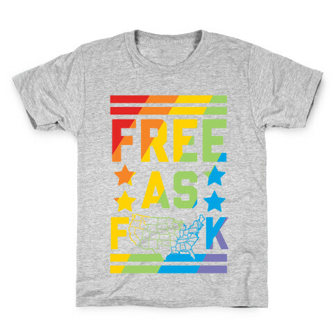 Free As F**k Kids T-Shirt