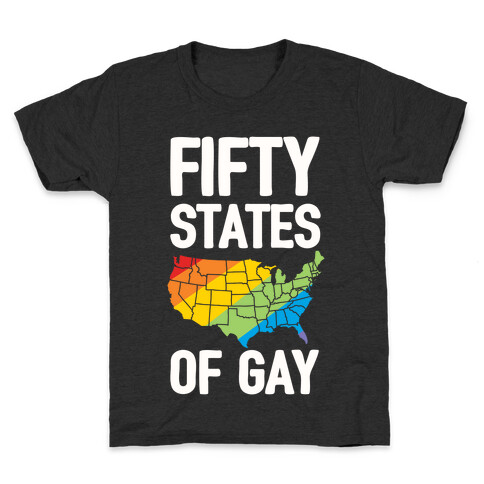 Fifty States Of Gay Kids T-Shirt
