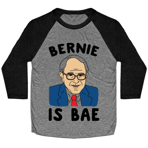 Bernie Is Bae Baseball Tee