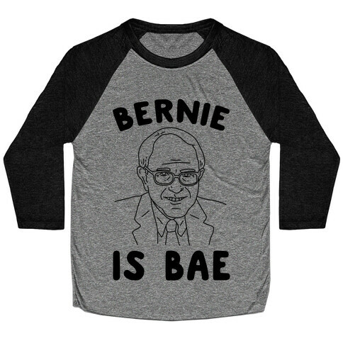Bernie Is Bae Baseball Tee