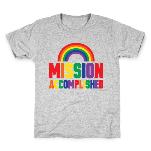 Mission Accomplished Kids T-Shirt