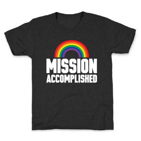 Mission Accomplished Kids T-Shirt
