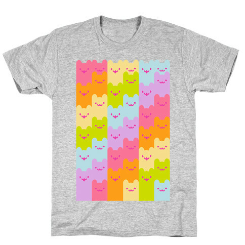 Pastel Rainbow Cats T-Shirt