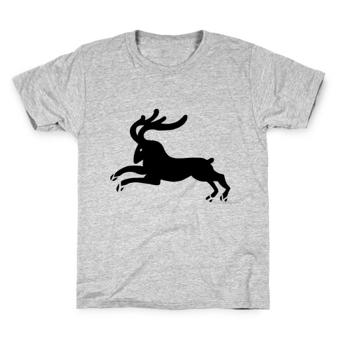 Reindeer Running Kids T-Shirt