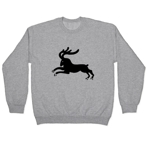 Reindeer Running Pullover