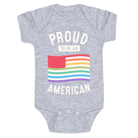 Proud to Be An American Baby One-Piece