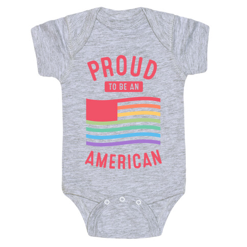 Proud to Be An American Baby One-Piece