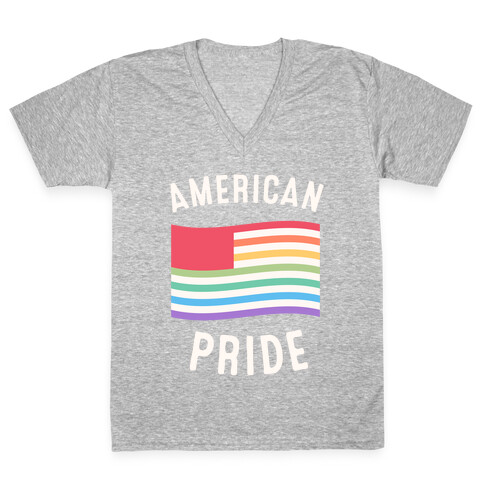 American Pride V-Neck Tee Shirt