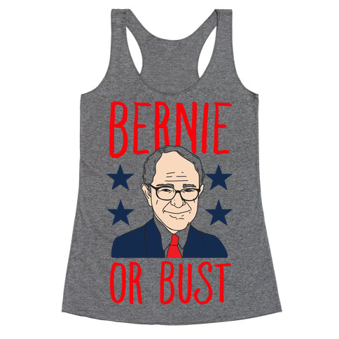 Bernie or Bust Racerback Tank Top