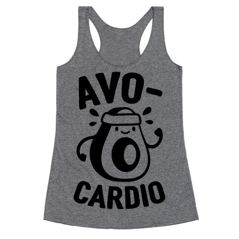 Avocardio Avocado Racerback Tank Top