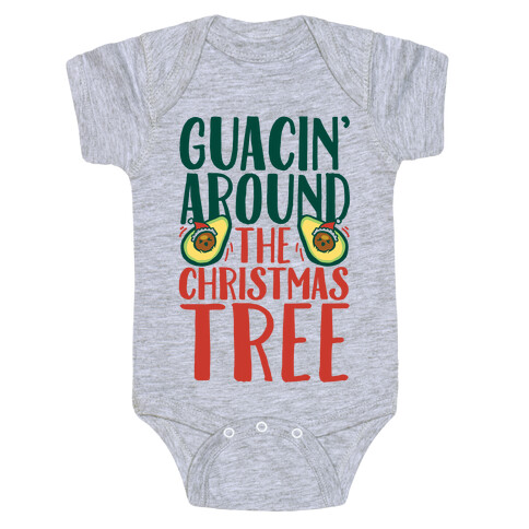 Guacin' Around The Christmas Tree Baby One-Piece