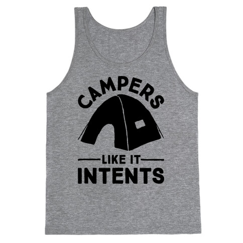 Campers Like It Intents Tank Top